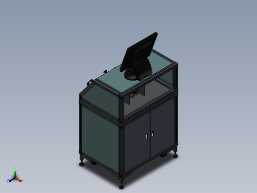 平面度检测机模型(STP)