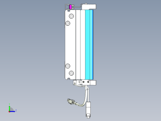 威洛博VL系列直线电机模组-VL22H3-S1650左视缩略图