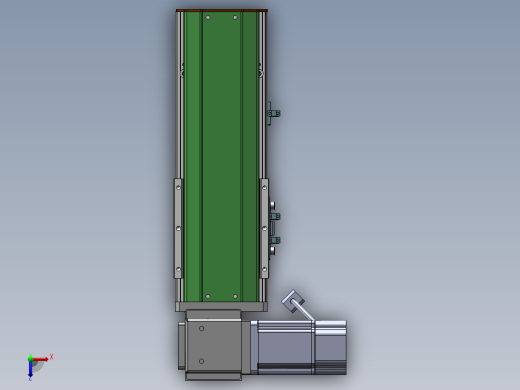 MTB同步带半封闭MTB10-LU-200W俯视缩略图