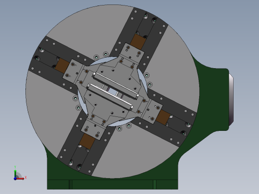 X2503 220MM激光切管机前卡盘50前视缩略图