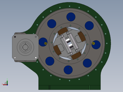 X2503 220MM激光切管机前卡盘50后视缩略图