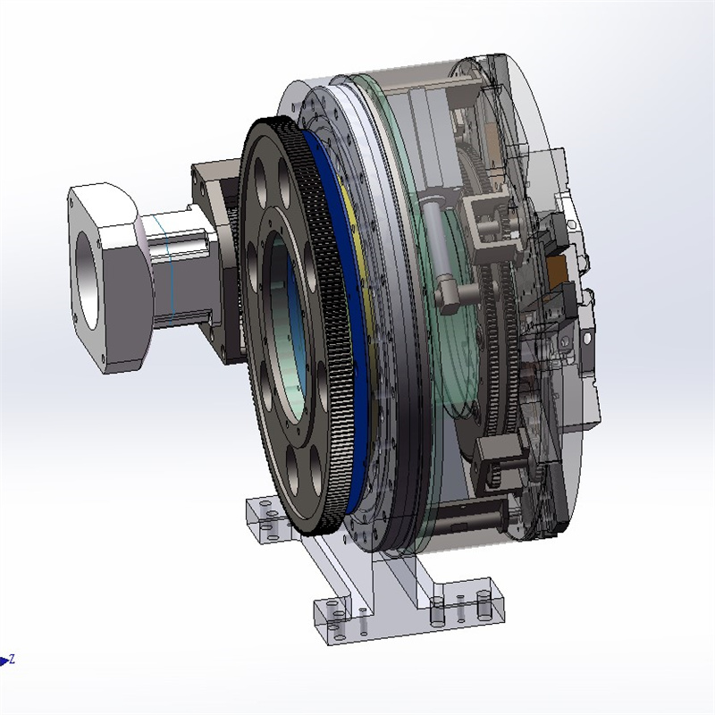 X2503 220MM激光切管机前卡盘50