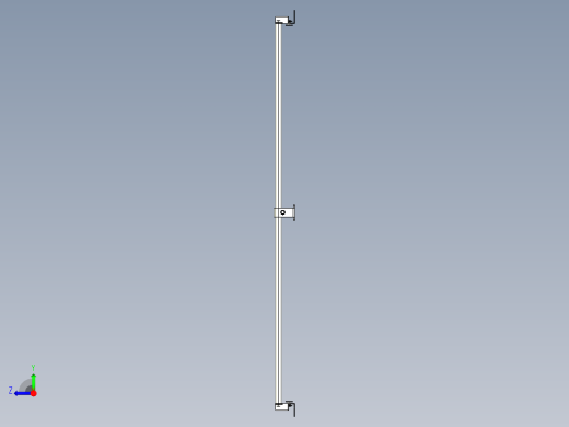 基恩士SL-JB111_back-mount_kc图纸模型右视缩略图