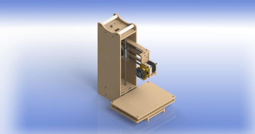 激光下料拼图机械设备SOLIDWORKS 2014, STEP _ IGES, STL缩略图