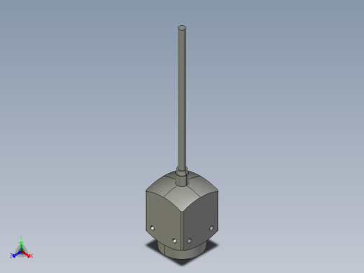 基恩士CV-C11camera_kc图纸模型正等轴测缩略图