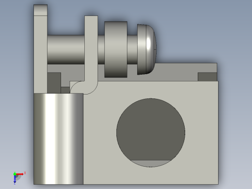 基恩士LV-F1-1R_kc图纸模型俯视缩略图