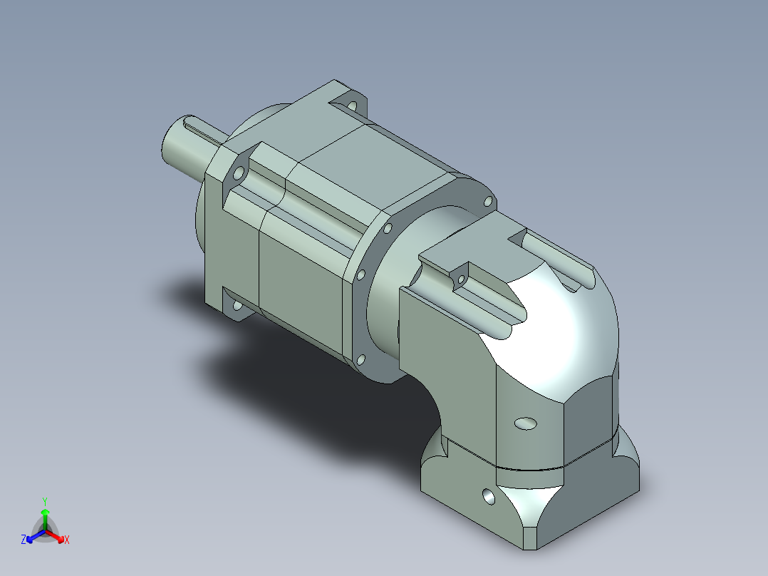 直齿ZPLX142-L3 22-110-145-M8.stp主视图