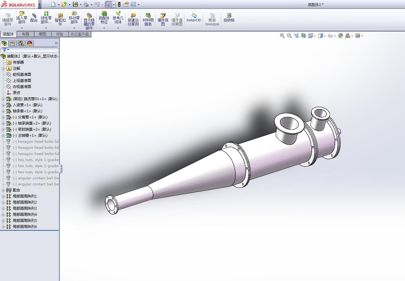 基于TRIZ的复合式旋流器创新设计及实验工艺分析【一种新型的油水分离设备】