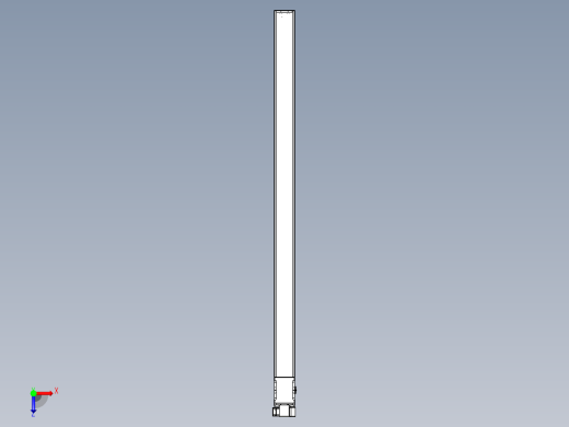 同步带全封闭直线模组TPA-HCB-14D-120-L2500-RP-C-P40-N3俯视缩略图