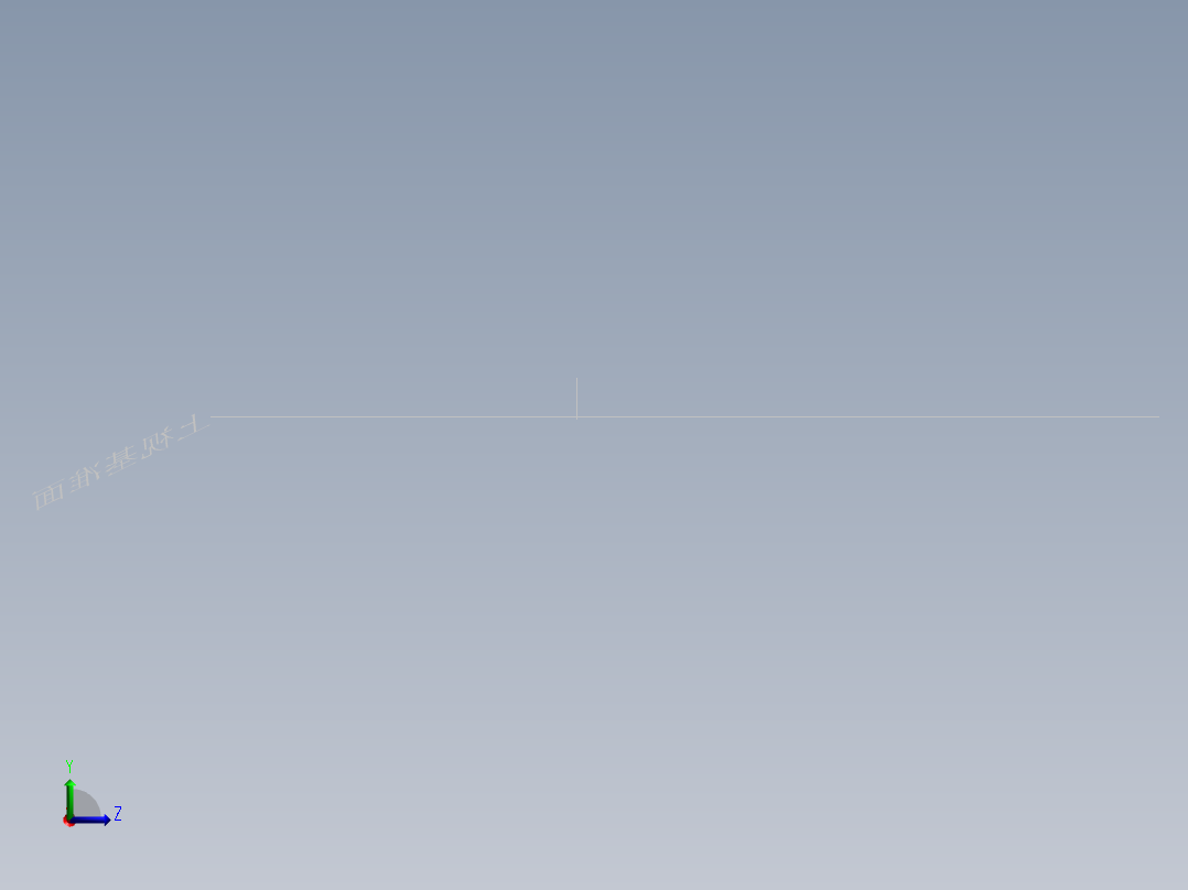 S1 推拉式电磁铁左视图