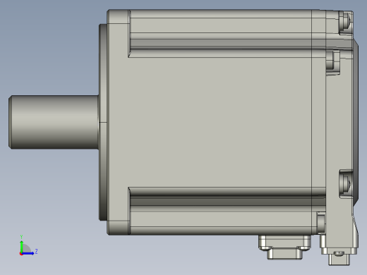 电机MS6H-80CN30B3-20P7-S左视缩略图
