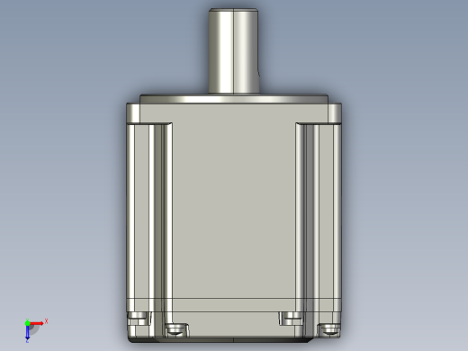 电机MS6H-80CN30B3-20P7-S俯视缩略图