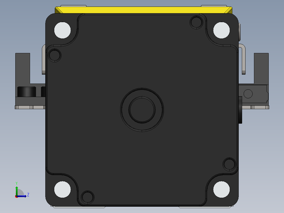 GTH内嵌丝杆全封闭GTH5-57步进左视图