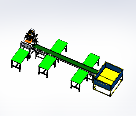注塑车间塑胶件自动攻牙生产线