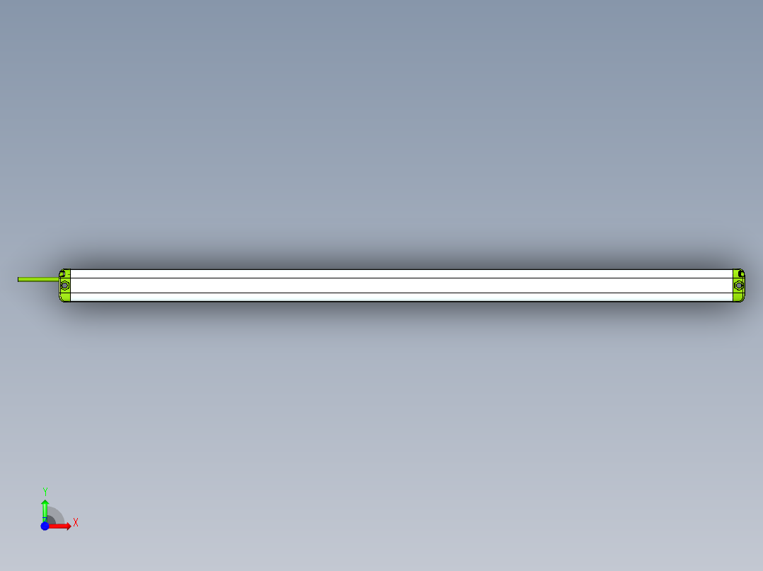 安全_区域传感器H2TLP2820_3D前视图