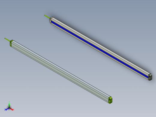 安全_区域传感器H2TLP2820_3D正等轴测缩略图