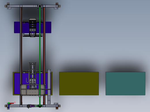 大尺寸显示器立直机俯视缩略图