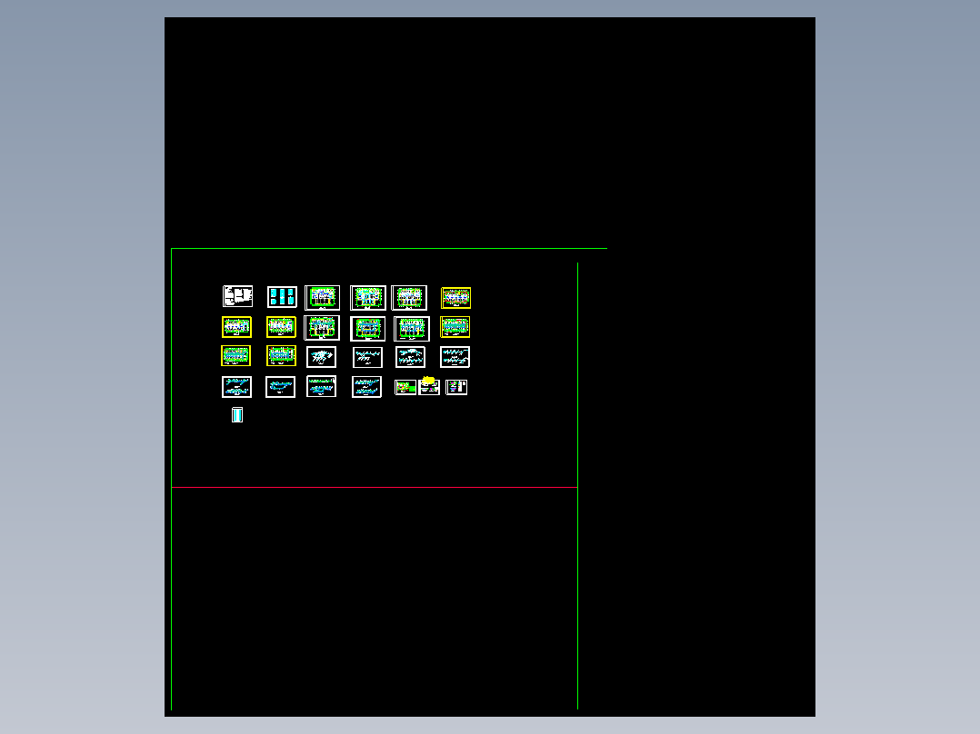 北京市某十层宾馆全套空调设计图纸