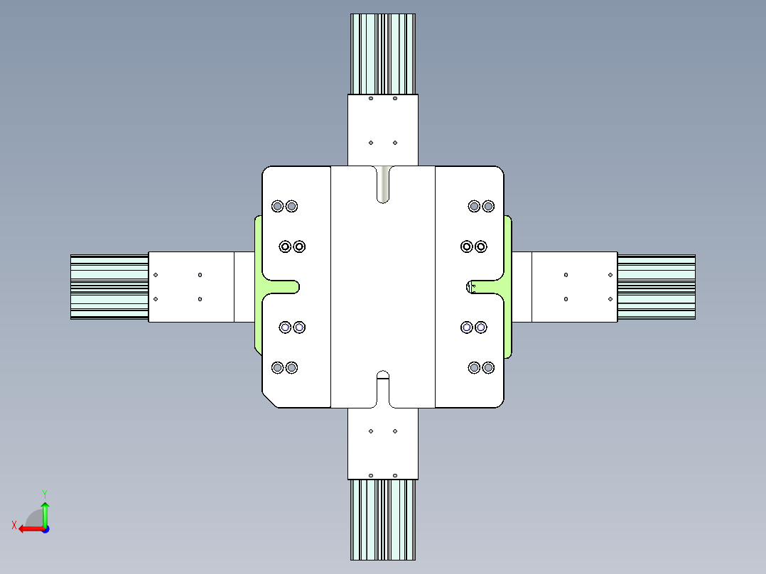 X3-B-CNC6笔记本CNC工装夹具三维模型-1008后视图