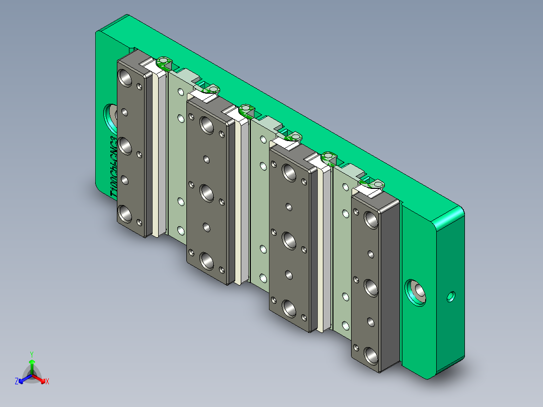 t100chi-CNC3笔记本CNC工装夹具三维模型-1027主视图