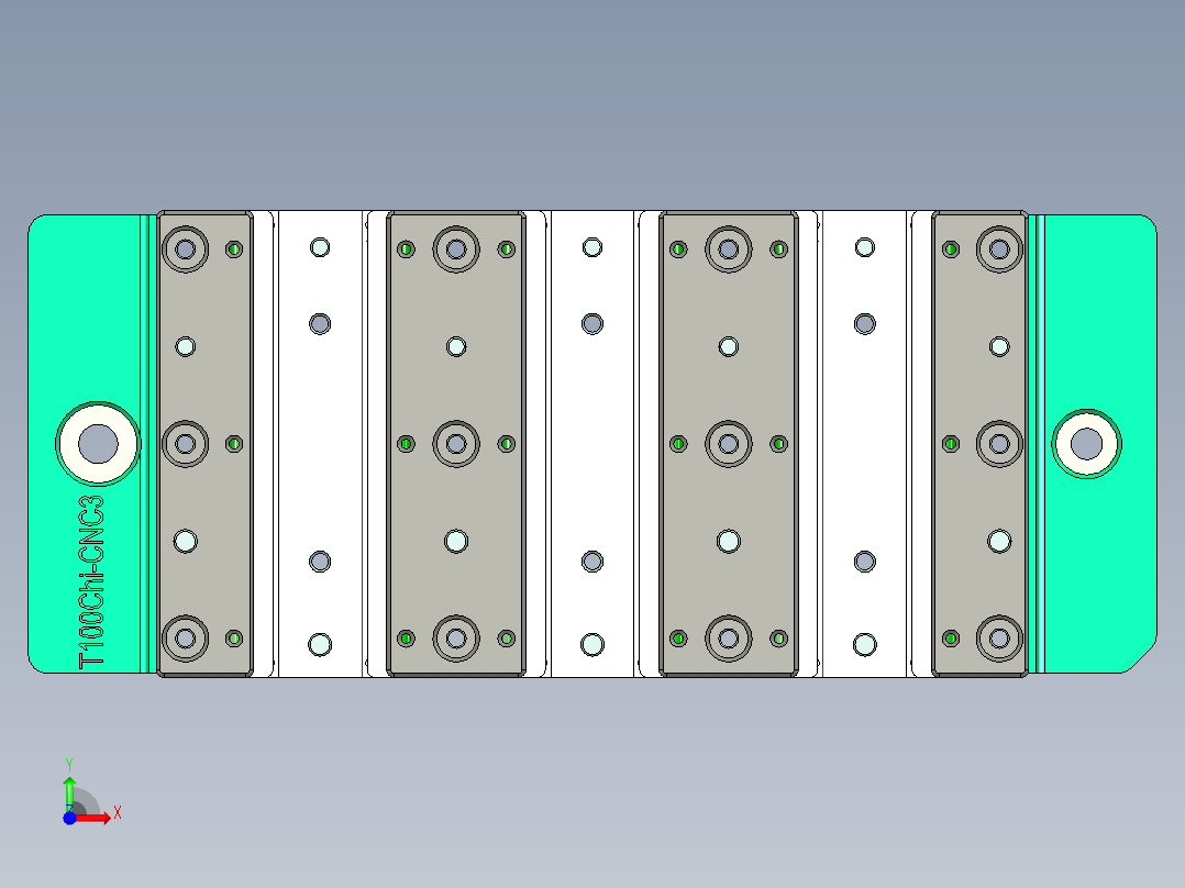 t100chi-CNC3笔记本CNC工装夹具三维模型-1027前视图