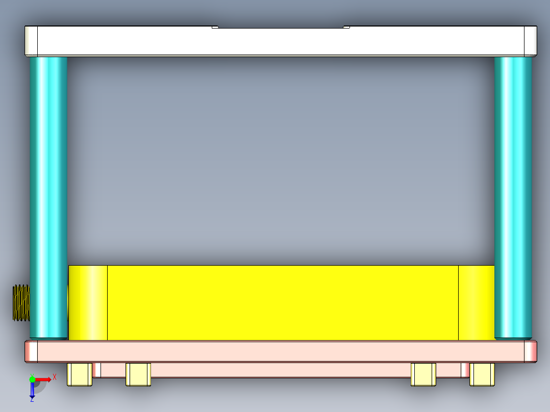 T305-CNC3-笔记本CNC工装夹具三维模型0621俯视图