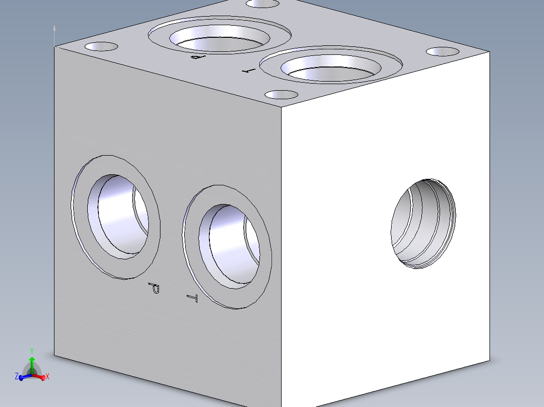 Continental Hydraulics-553022液压元件主视图