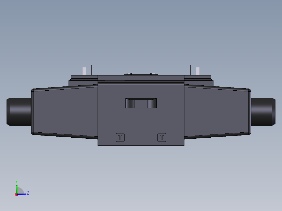 Continental Hydraulics-264745液压元件左视图