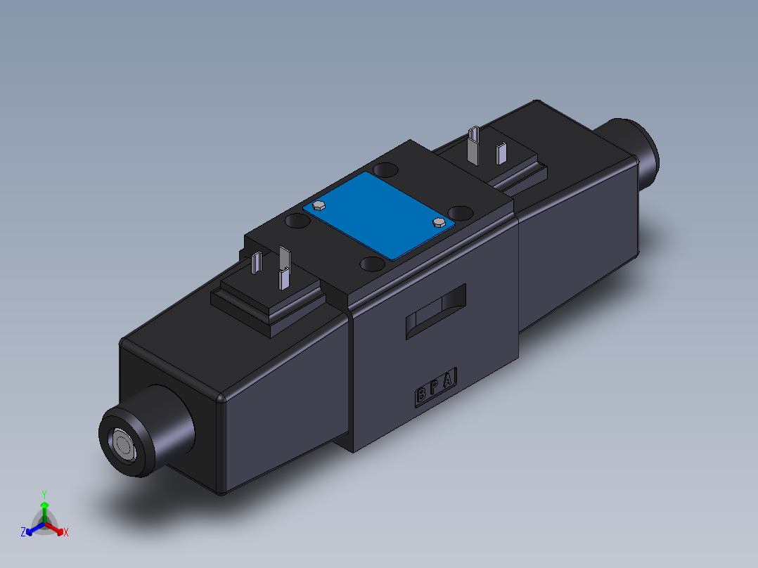 Continental Hydraulics-264745液压元件正等轴测图