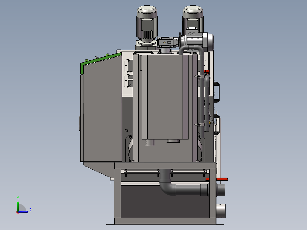 叠螺机202（ID1905812）左视图