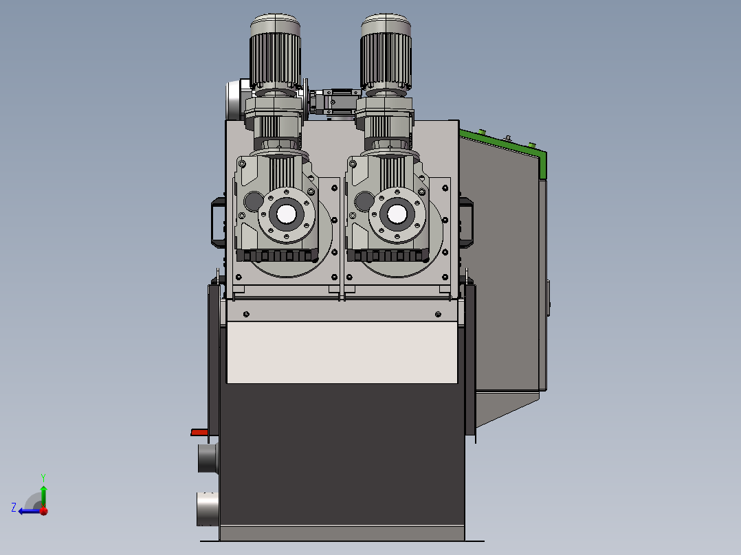 叠螺机202（ID1905812）右视图