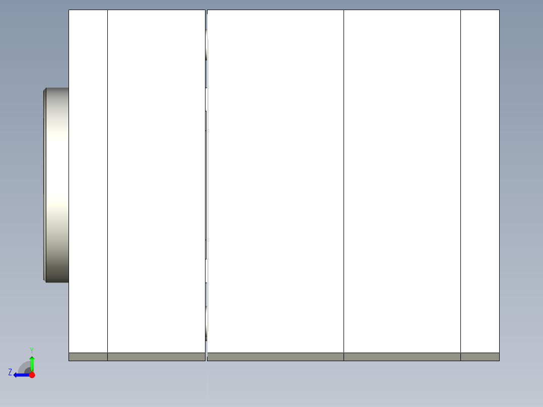 按钮透光件-模具图右视图