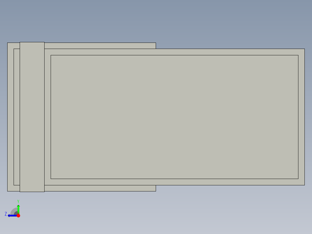 A0003108-灯具壁灯右视图