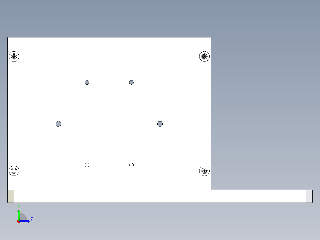 加热载具左视图
