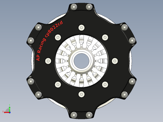A0003044-AP赛车离合器后视缩略图