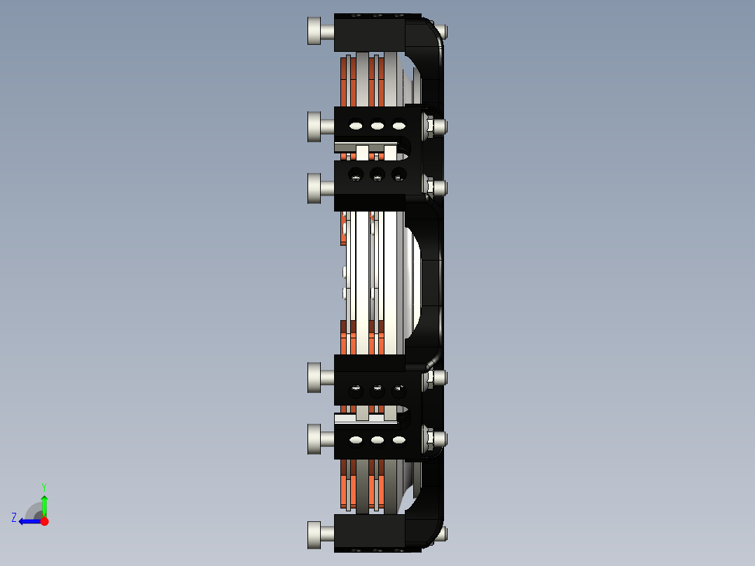 A0003044-AP赛车离合器右视图