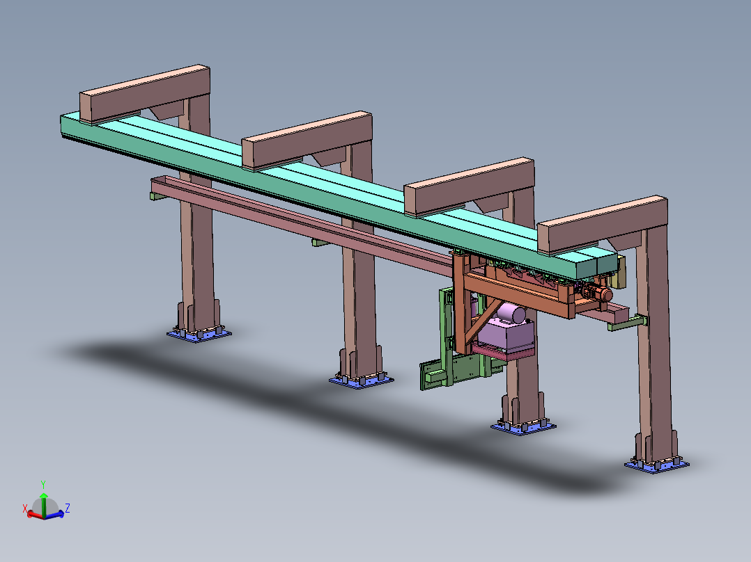 悬挂式自动定尺  sw22