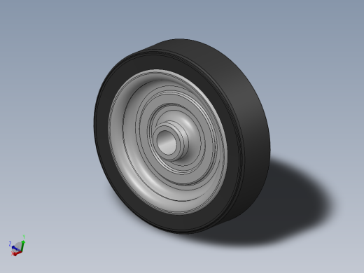 6英寸实心硬橡胶轮胎，内径20毫米，用于手推车、割草机等