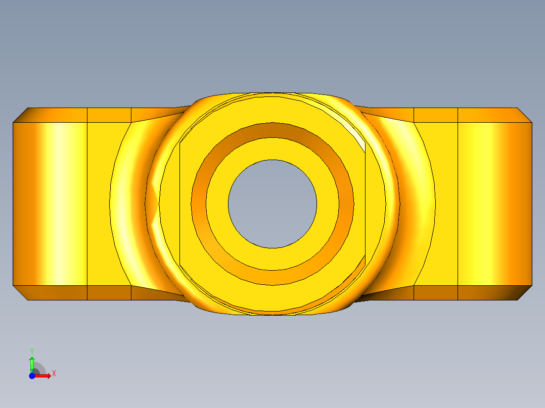 UG机械结构前视图