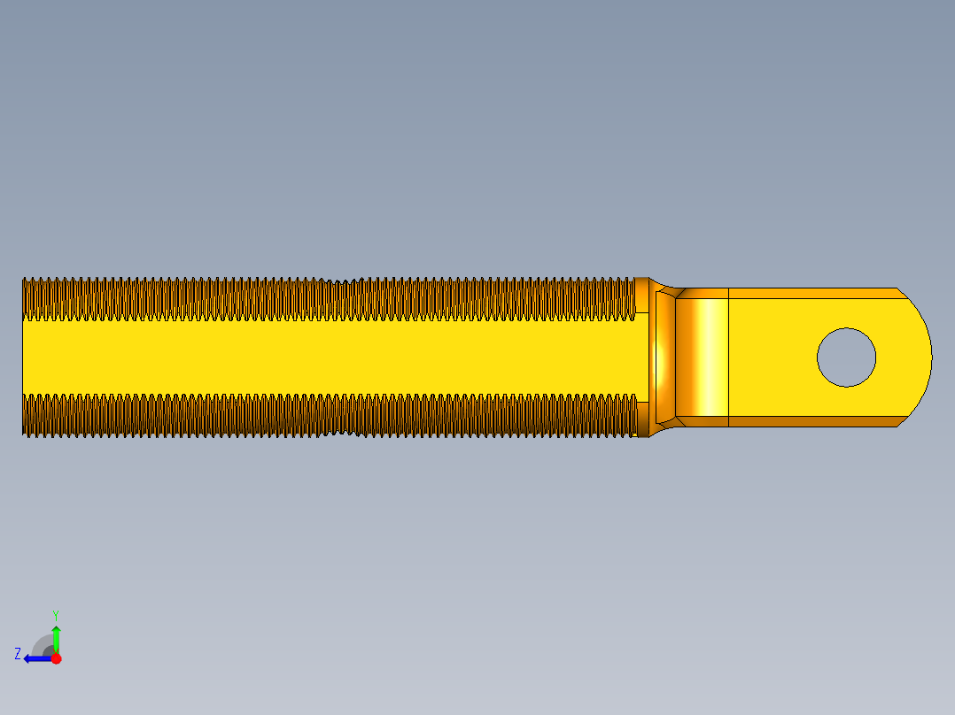 UG机械结构右视图