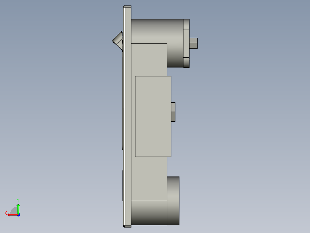 PK-KX恒珠MS104J-AT后视图