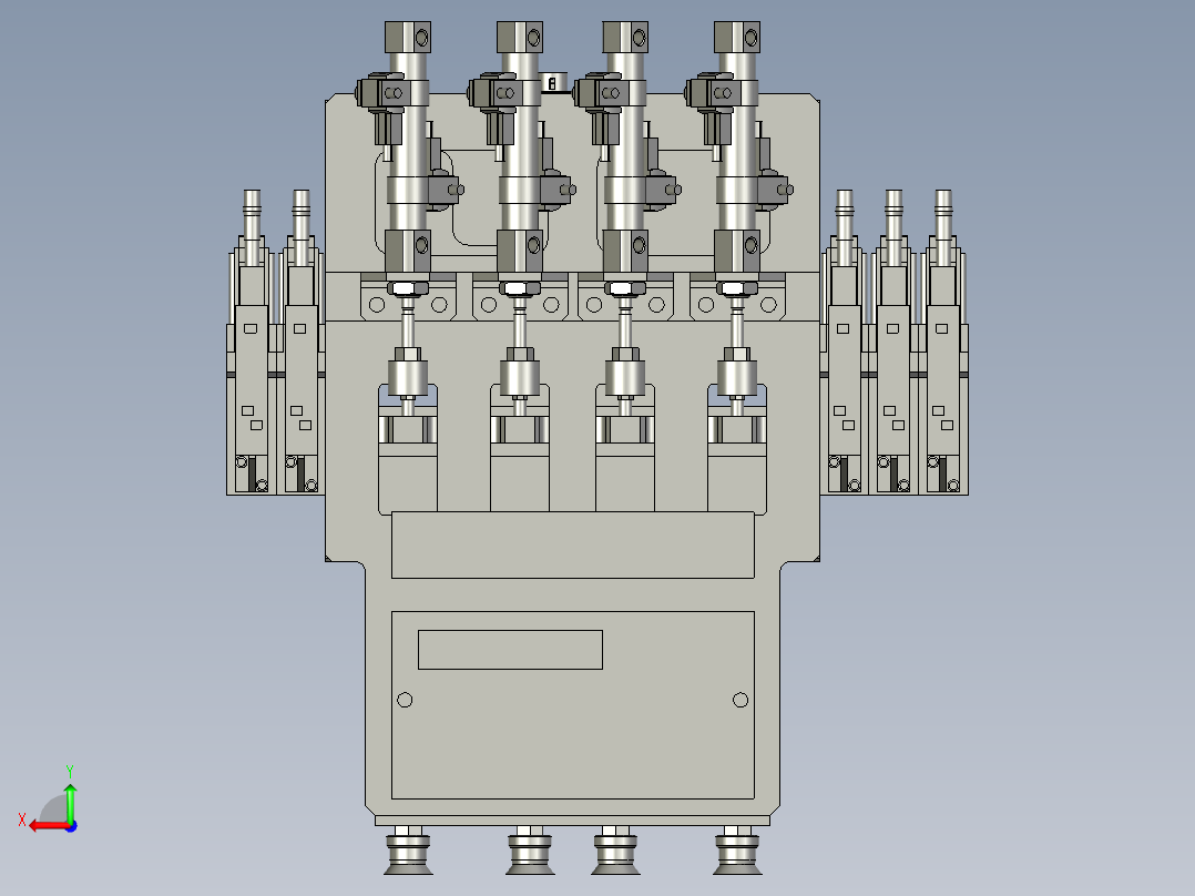 02-00-04夹爪模组C后视图