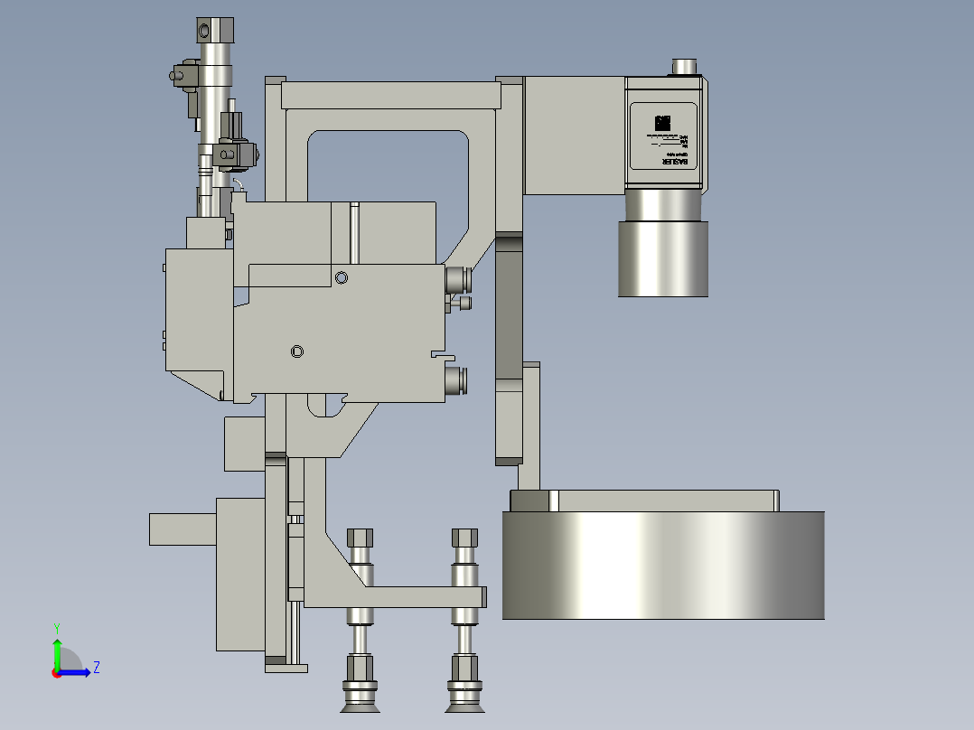 02-00-04夹爪模组C左视图