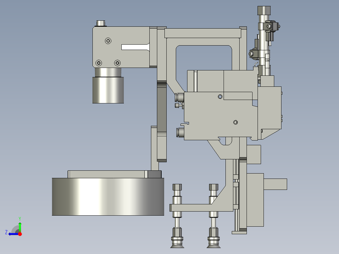 02-00-04夹爪模组C右视图