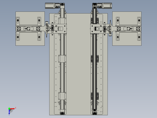 大尺寸片材搬运的装置俯视缩略图
