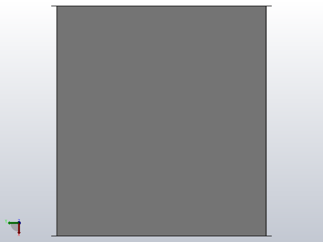 GDF系列矩形管道风机[GDF5.0]后视图
