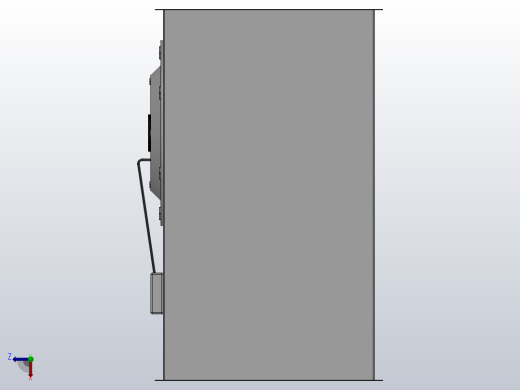 GDF系列矩形管道风机[GDF5.0]右视缩略图
