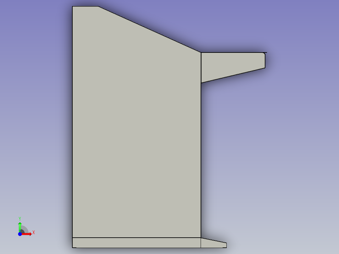 开门审批操作台总装前视图