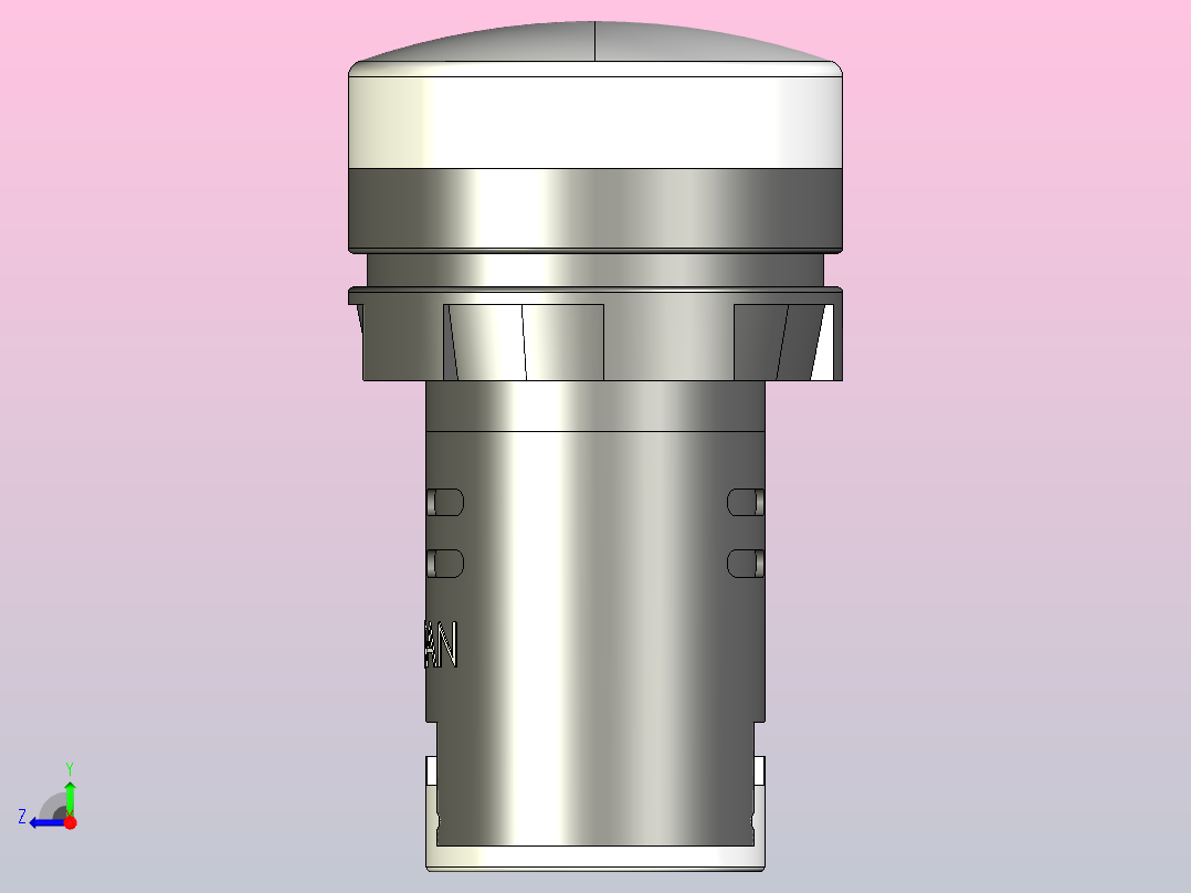 D型指示灯[AD116-22DS╱W].step右视图