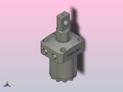HTLA4001-2CR-P油压复动旋转夹紧器